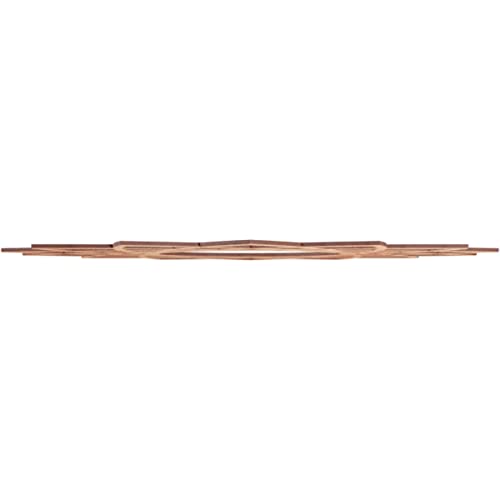 Image of Ekena Millwork 30 inchOD x 11 1 /2 inchID x 3 /8 inchT Eleanor Wood Fretwork Pierced Ceiling Medallion, Cherry