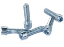 200/500pcs Viti M4 Viti a esagono Incassato Bulloni a Testa Esagonale Metrica Acciaio al Carbonio zincato(45mm Pack 200)