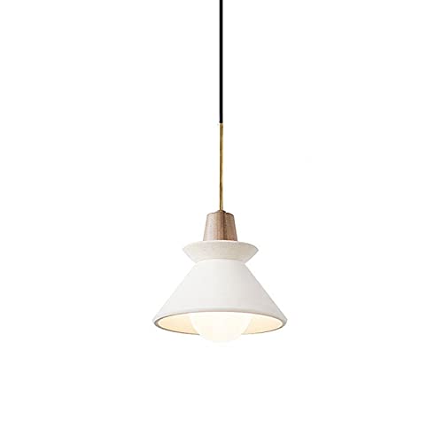 Lustre de plafond en béton blanc de qualité supérieure pour bar