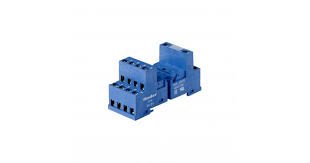 Serie 94 – Sockel Borne Flansch Metall 4 Schraube conmutado blau