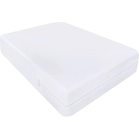 Utopia Bedding Wasserdichter Matratzenbezug, 90 x 200 x 20 cm mit 6-seitigem Schutz & Reißverschluss Premium Matratzenschoner Cover