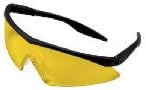 Straight Temple Safety Glasses [Set of 6] Lens Color: Clear