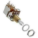 PDB183-GTR01-504A2, Res Carbon Film Pot 500K Ohm 20% 0.1W(1/10W) 1(Elec)/1(Mech) Turns 6mm Solder Lug Panel Mount (10 Items)