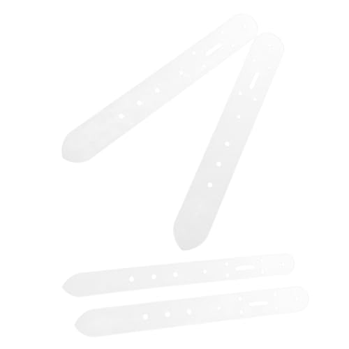 STOBOK 20 Unidades Placa de posicionamento de perfuração de correia ferramentas de couro cintos cint