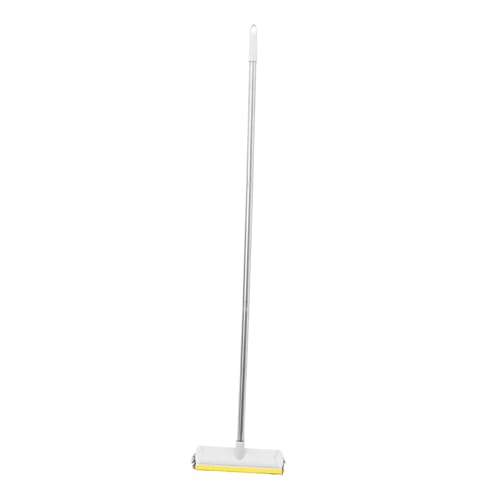 Cabilock Long Handle Hard Bristle Cleaning Brush for Indoor Use Versatile Broom for Kitchen Bathroom and Toilet Deep Cleaning Effortless Reach to Stylish Design