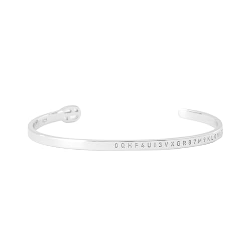 oO uXbg yA Jbv Mtg Vv jZbNX Vo[  Y LTCY KLON BANGLE SERIAL 96 SILVER