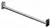 Adjustable Closet Rod White 48 Inches 72 Inches