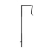 Bostitch Konnect Cubicle Hanger for Rails, Fits 2-3.5" Cube Walls, Set of 2 (KT-RAILHANGER3)