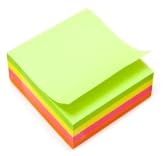 400 Stück Haftnotizen, Notizzettel Bunt Selbstklebende Klebezettel, Sticky Notes zum Markieren von Seiten für Büro, Studie