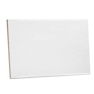 6 Pieces Heat Transfer Sublimation Tile Coated White Rectangular 150x200mm 6x8''