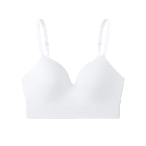 Brassière push-up sans armatures idéale sous une robe dos nu blanche