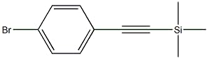 ((4-Bromophenyl) ethynyl) trimethylsilane,CAS:16116-78-2, with high purity98%, 25g