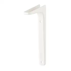 Primrose L Shape Heavy Duty Bracket | L Shelf Bracket | Wall Mounted Shelves | Angle Bracket Without Screw | Bracket Wall Mounted Shelf Supports (Metal, Pack of 2 Pieces)