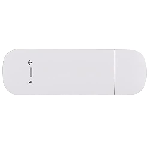 KIMISS 4G LTE USB Network Adapter - Wireless WiFi Hotspot Router Modem Stick for Up to 10 Users, 150Mbps Speed, Plug and Play USB WiFi Router with Card Support