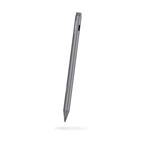 Andana MPP Stylus EC Pen MPP 2.0 Tilt Pen Digital Stylus with 4096 Pressure Sensitivity, Tail Eraser, Palm Rejection, Compatible With Microsoft Surface and Asus, Acer, Dell, HP, Vaio (Silver) Cover