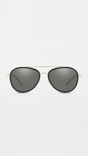 Image of Tory Burch Women's Eleanor Pilot Sunglasses
