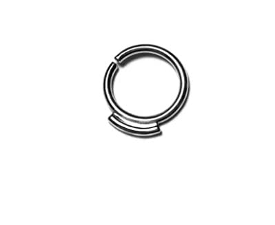 Silver Nose Ring Septum Ring - Nickel free Sterling Silver - Piercing - Nostril - Septum - Helix - Rook (B09HNLCF8G) Amazon Price History, Amazon Price Tracker