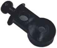 Genuine OEM S8121-4 Sleeper Curtain Clips, Black Plastic, Interior Truck Accessory, 25 Pack