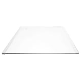 SECFOU Estante de Vidrio para Refrigerador Dimensiones 300X300 MM, Divisor Resistente para Congelador, Accesorio de Repuesto para Uso Doméstico