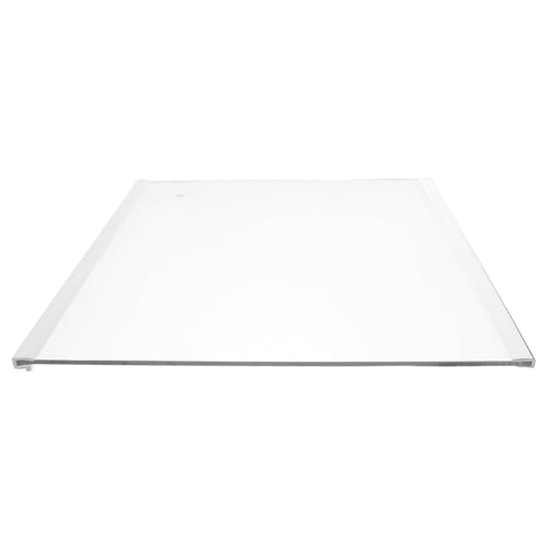 SECFOU Estante de Vidrio para Refrigerador Dimensiones 300X300 MM, Divisor Resistente para Congelador, Accesorio de Repuesto para Uso Doméstico