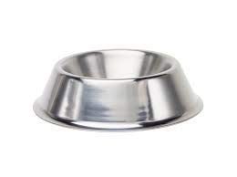 HANU Stainless Steel Dog Feeding Bowl, Blue Colour, Medium - 700ml 01