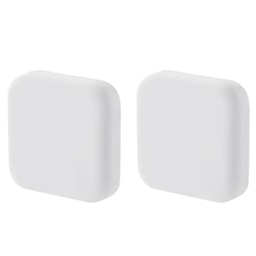 Fermaporta, 2 Pcs Fermaporta in Silicone, Pomello Della Porta Autoadesivo in Silicone, Fermaporta a Muro, Tampone per Maniglia Della Porta, Protettore Della Parete