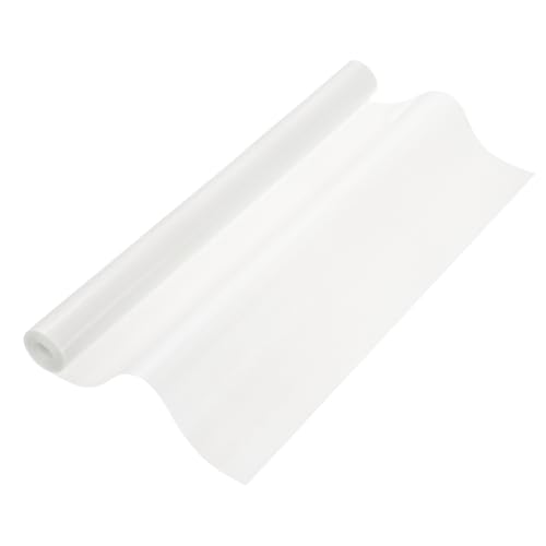 QUARKZMAN 15.7 x 7.9 pies Rollos de Tapete de Silicona para Hornear Resistentes al Calor Tapetes de Repostería Antiadherentes Antideslizantes para Encimeras Blanco
