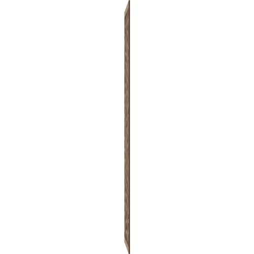 Image of Ortonville Decorative Pierced Fretwork Wood Wall Panels, 37 3 /8 inchW x 94 3 /8 inchH x 3 /8 inchT, Red Oak