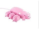 Pig USB Hub with 3 USB TF Card Readers