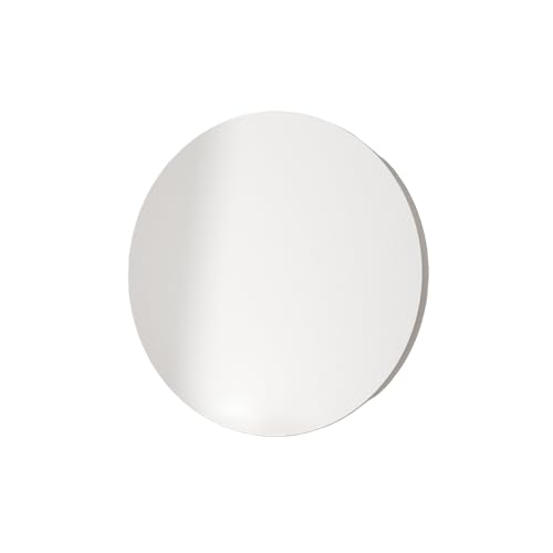 Yobuisg ーブル 天板のみ丸 レストランテーブル用 天板 木製 丸型 北欧風 DIY カフェテーブル 円 バーテーブル 丸テーブル ラウンドテーブル 丸い 休憩 テーブル机 食卓 無垢材 木製 人気 ラウンドテーブル 直径2~4人用 (ホワイト,60