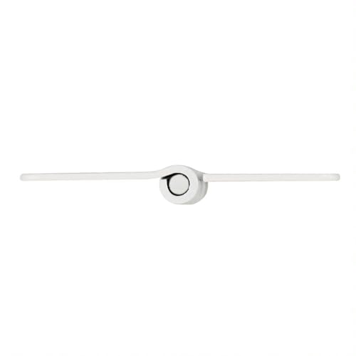 Door Hinges for Interior Doors 6-Pack 3.5-inch x 3.5-inch, Rounded 1/4-inch Radius Steel Door Hinge, Painted White - Image 3