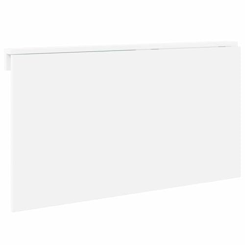 Table pliante pour cuisine blanche avec cadre triangulaire 90°