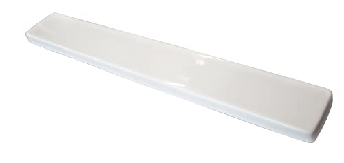 Design House 18.3 Inch Universal Cultured Marble Side Splash, White – Design House, 550921