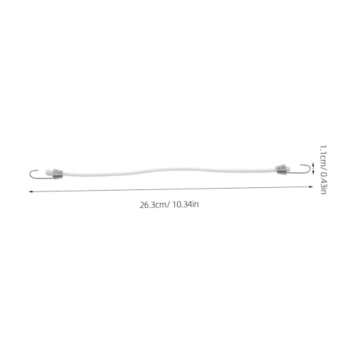 Corde élastique bungee extensible résistante pour sangles de fixation ajustables - 2
