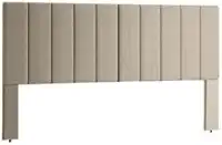 CABECEIRA PARA CAMA BOX CASAL 1,40 LUXO - 4 CORES (BEGE)