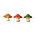 Mushrooms Sugar Decorations Cookie Cupcake Cake 12 Count