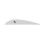 Bohning X-Vanes (Pack of 36), White, 3-Inch