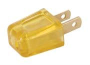 B&P Lamp Polarized Quick Connect Lamp Plug SPT-2, Gold