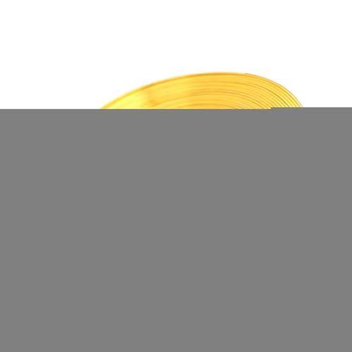 Bsbkoj クラフト用アルミワイヤー - カラフル 平型 アルミニウム 造形ワイヤー | パーティー・ビーズ・模型制作・かぎ針編み・ホームデコレーション・ガーデニング向け装飾アート用品