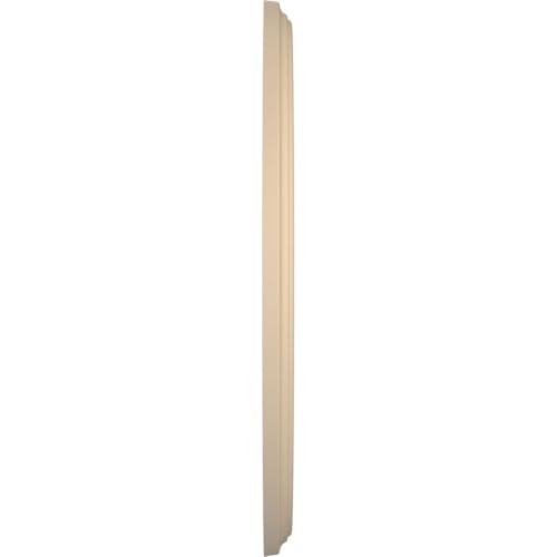 Image of 16 inchOD x 3 1 /2 inchID x 1 inchP Berkshire Thermoformed PVC Ceiling Medallion (Fits Canopies up to 7 inch), UltraCover Satin Smokey Beige