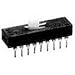ASE62G04, Switch Slide 6PDT Extended Top Slide 20VAC 20VDC 0.4VA PC Pins Thru-Hole Tube (5 Items)