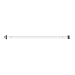 Techon Systems TSD126-360BPK Fluid Line Assembly, 0.100" ID x 60", Male/Female, Black (Pack of 10)