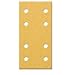 93802 -- 75 mm W x 110 mm L 100 Grit A/O Vacuum Hook-Face DynaCut Sheet