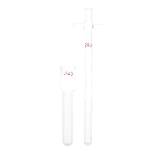 VILLCASE 2 ML Glass Tissue, Cell with Pestle Glass Cell Tissue Homogenizer Tube for Labs Science Class