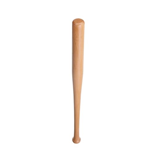Fuerte Bate de béisbol de Madera Barra de Madera Maciza Niños Adultos Juego al Aire Libre Práctica de Entrenamiento Madera Ligera Agarre Antideslizante Softbol Deportes Slugger (64 cm)