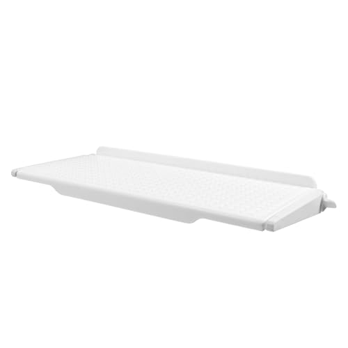 Zerodeko Adjustable Computer Monitor Shelf No Drill Tv Stand for Screen Storage for Routers Remote Controls Items Skid Design for Home Office Use