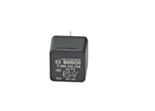 BOSCH 0986332209 Normal Open Mini Relay - 4 Pins, 12V DC, 30 Amp - Single
