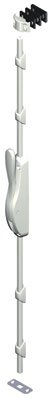 La croisee ds - Cremone pompier a poignee a levier deesse 6887 - Finition.Blanc RAL 9010 -