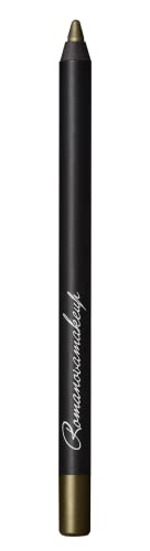 Romanovamakeup Sexy Smoky Eye Pencil - Golden Apple. Professional Eye Liner Golden And Olive Shade Easy To Wear, Long-Lasting Formula, Nude Look With Eye-Makeup Pencil Sexy Smokey Eyes In A Flash! #TOP2