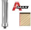 Amana Tool - 47128 Carbide Tipped Flush Trim 1/2 Dia x 1-1/2 x 1/2" Shank 3-Flute EXTR